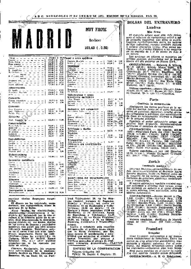 ABC MADRID 27-01-1971 página 57