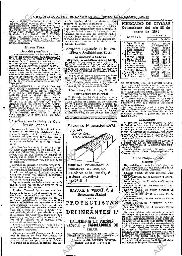 ABC MADRID 27-01-1971 página 58