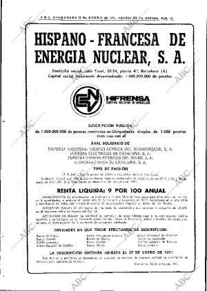 ABC MADRID 27-01-1971 página 60