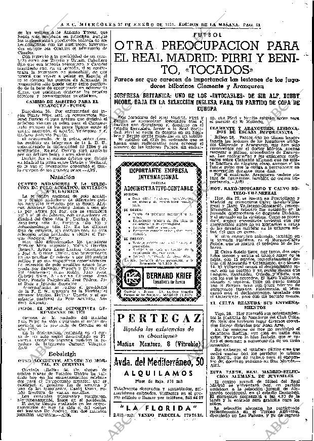 ABC MADRID 27-01-1971 página 63