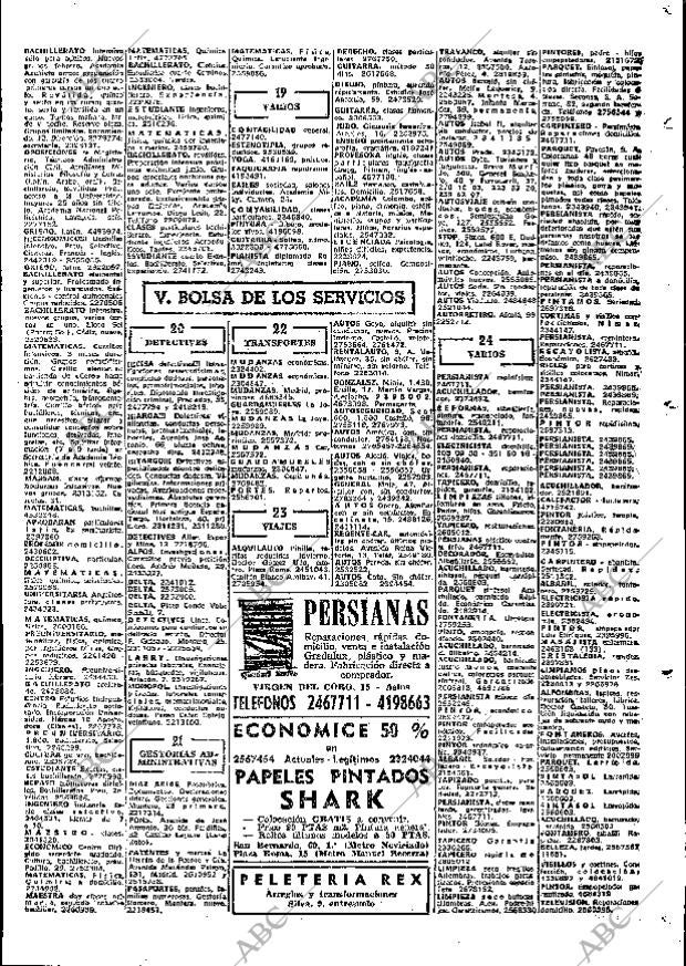 ABC MADRID 27-01-1971 página 89