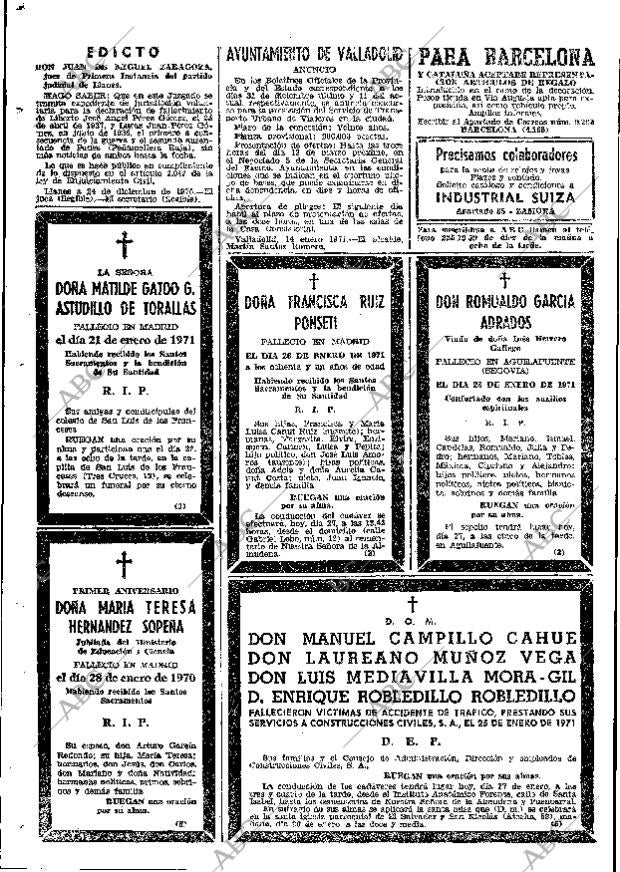 ABC MADRID 27-01-1971 página 94