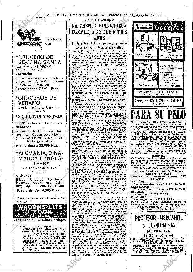 ABC MADRID 28-01-1971 página 45
