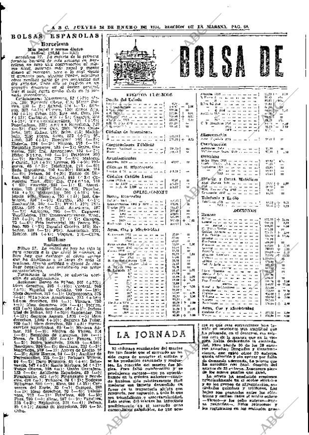ABC MADRID 28-01-1971 página 54
