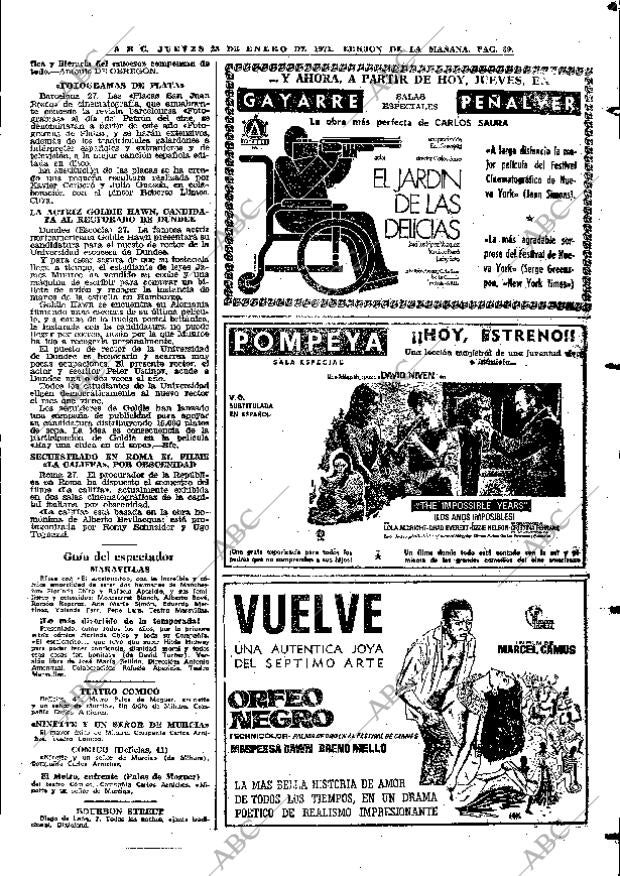ABC MADRID 28-01-1971 página 69