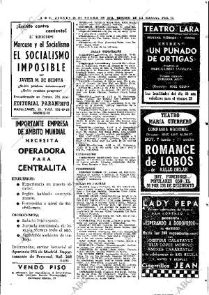 ABC MADRID 28-01-1971 página 73