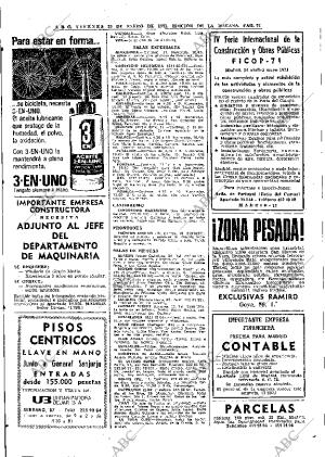 ABC MADRID 29-01-1971 página 74