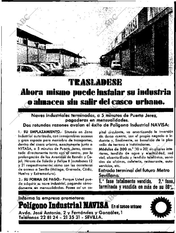 ABC SEVILLA 31-01-1971 página 2