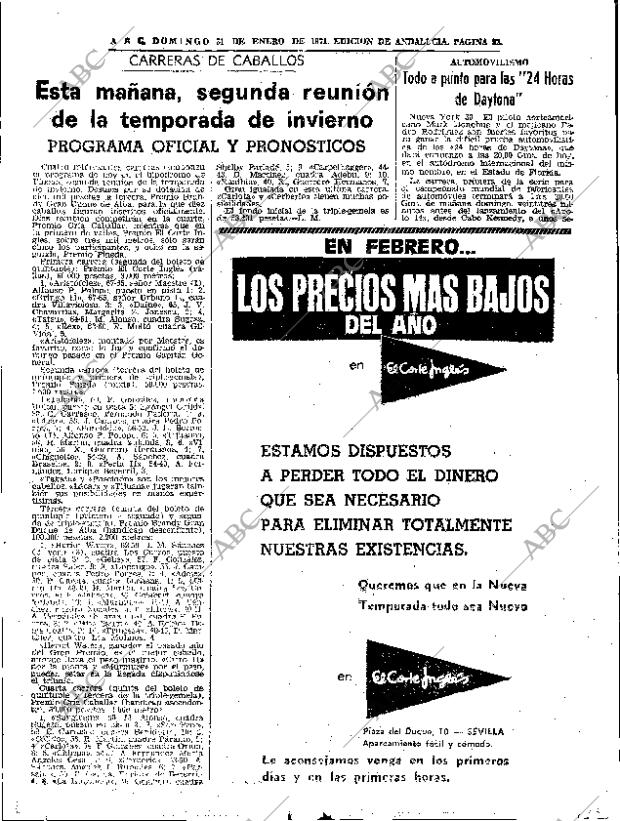 ABC SEVILLA 31-01-1971 página 53