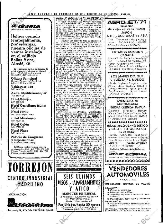 ABC MADRID 04-02-1971 página 36