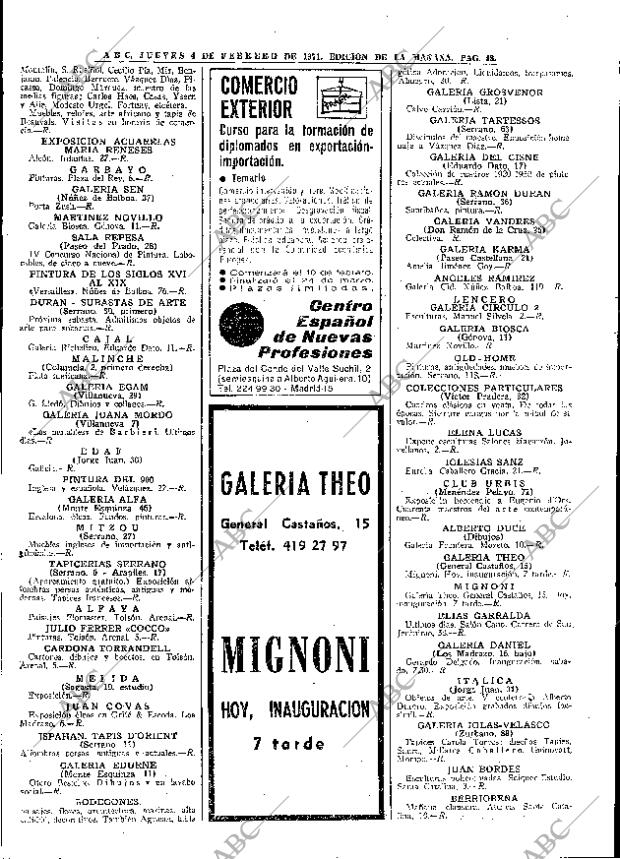 ABC MADRID 04-02-1971 página 48