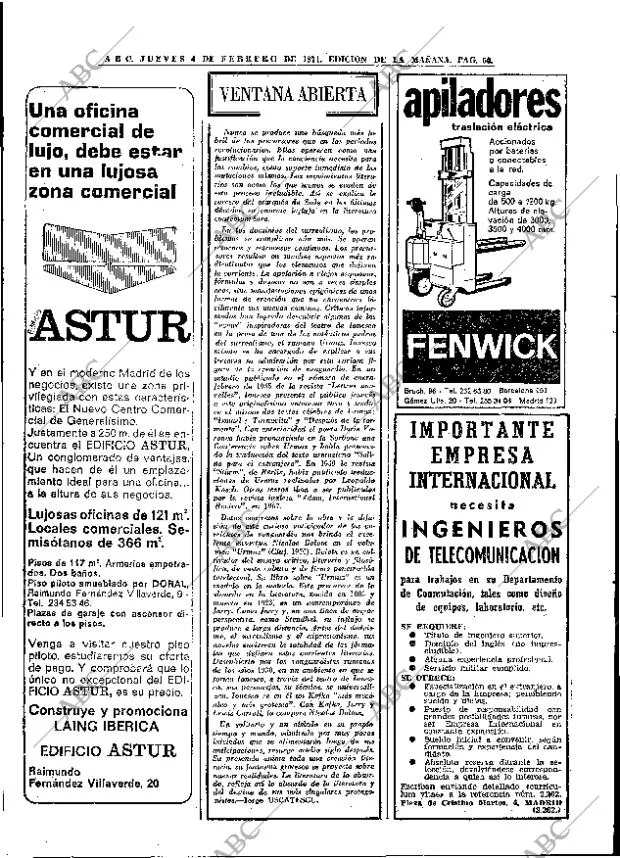 ABC MADRID 04-02-1971 página 50