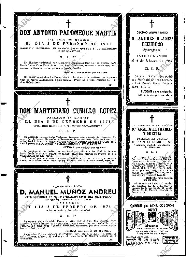 ABC MADRID 04-02-1971 página 88