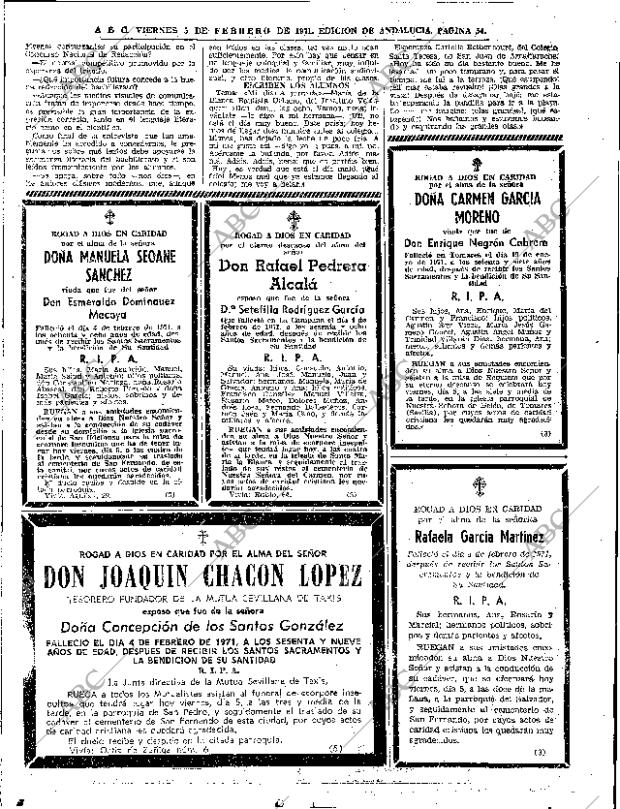 ABC SEVILLA 05-02-1971 página 54