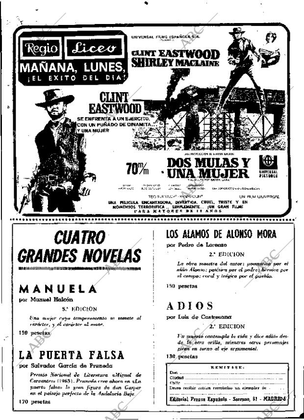 ABC MADRID 07-02-1971 página 108