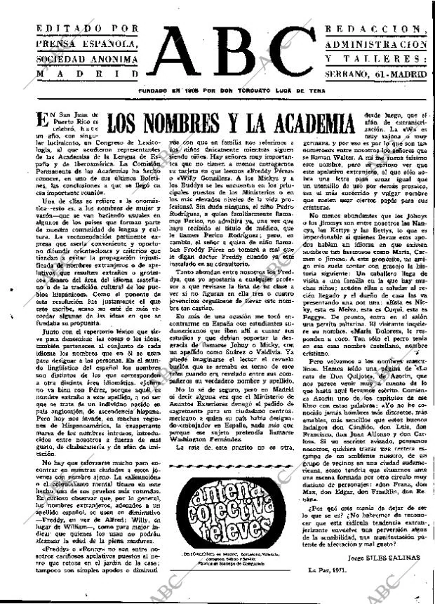 ABC MADRID 07-02-1971 página 3