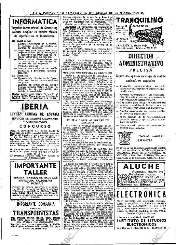 ABC MADRID 07-02-1971 página 32