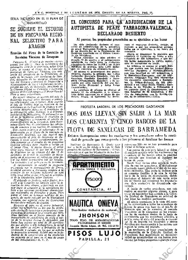 ABC MADRID 07-02-1971 página 37