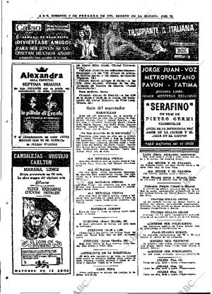 ABC MADRID 07-02-1971 página 72
