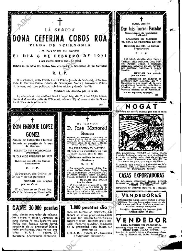 ABC MADRID 07-02-1971 página 95