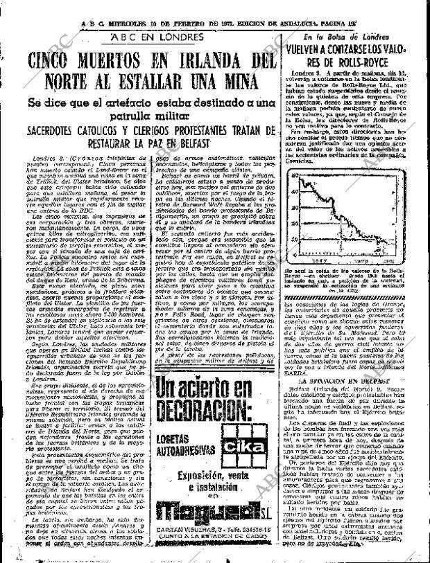 ABC SEVILLA 10-02-1971 página 19