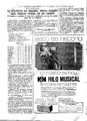 ABC MADRID 16-02-1971 página 65