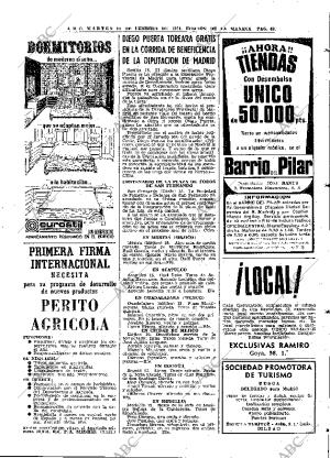 ABC MADRID 16-02-1971 página 69