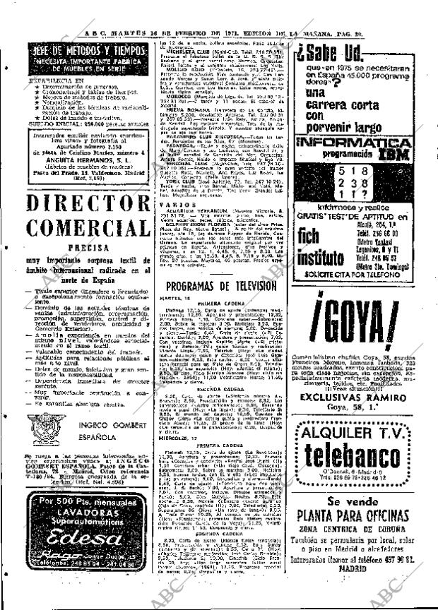 ABC MADRID 16-02-1971 página 80