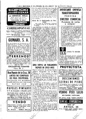 ABC MADRID 17-02-1971 página 28