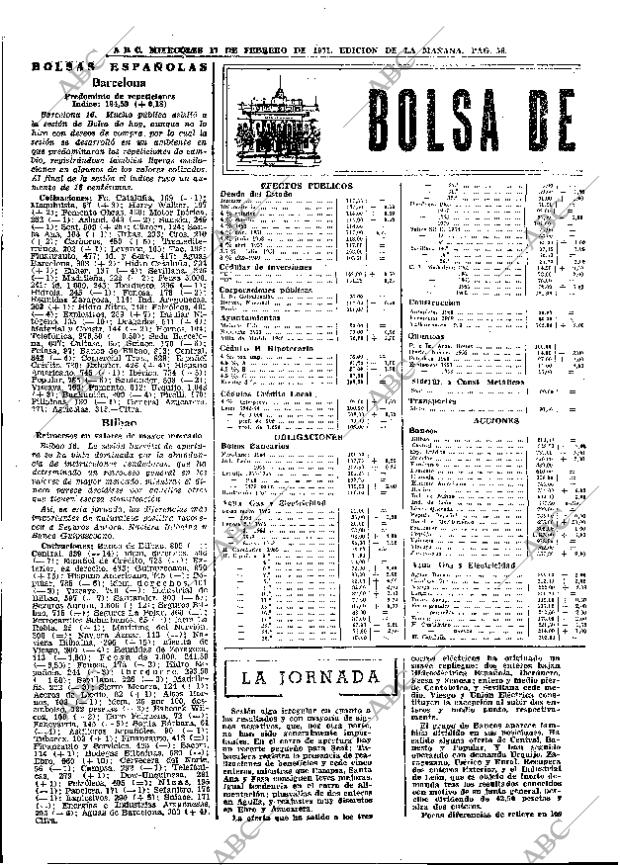 ABC MADRID 17-02-1971 página 58