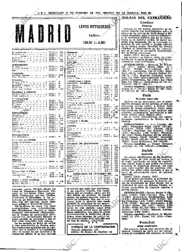 ABC MADRID 17-02-1971 página 59