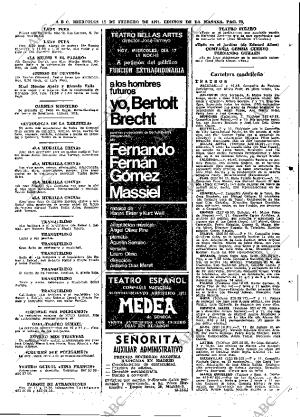 ABC MADRID 17-02-1971 página 73