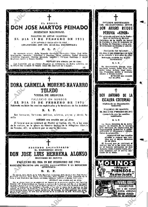 ABC MADRID 17-02-1971 página 97