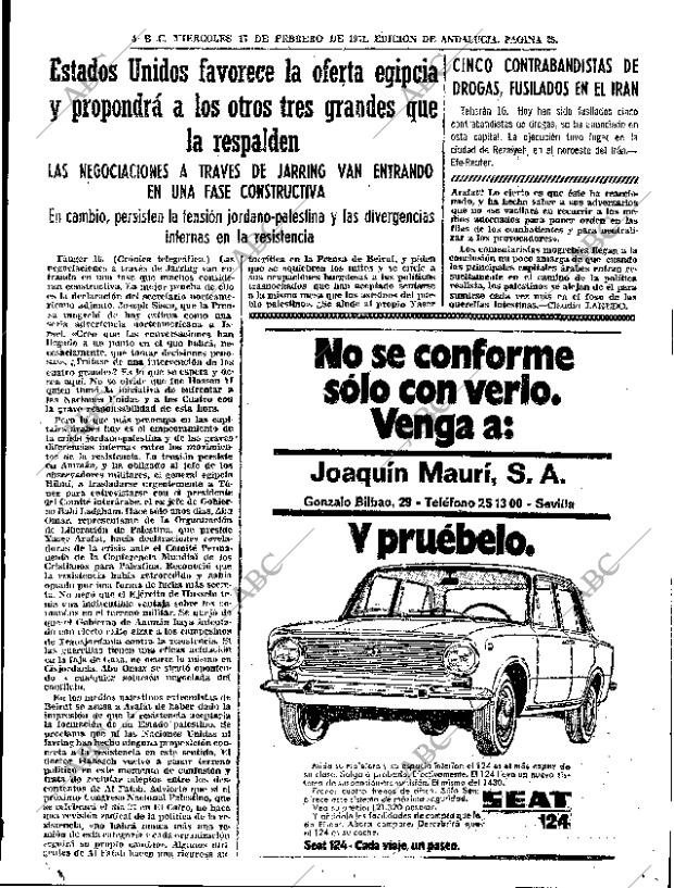 ABC SEVILLA 17-02-1971 página 25