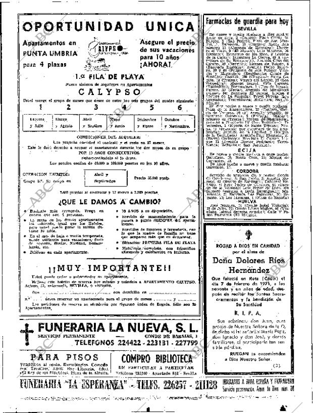 ABC SEVILLA 17-02-1971 página 60