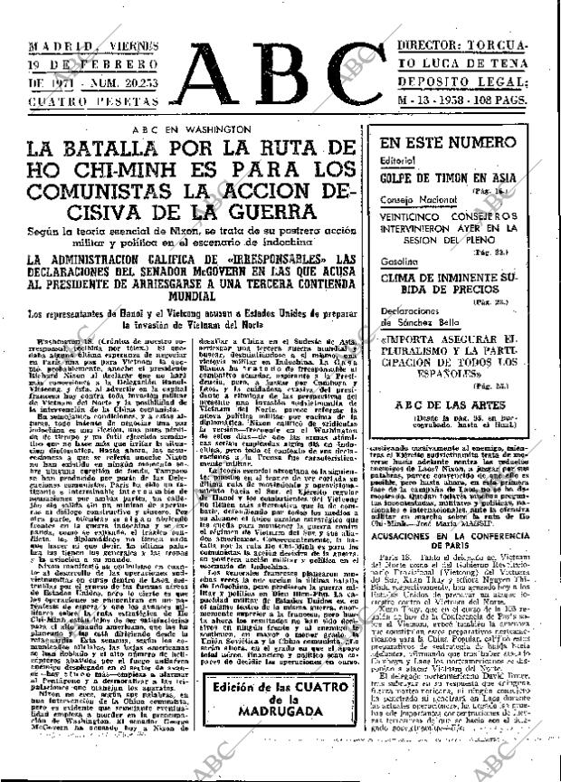 ABC MADRID 19-02-1971 página 15