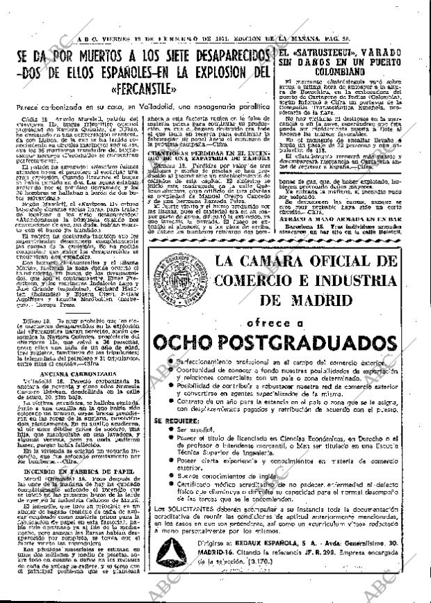 ABC MADRID 19-02-1971 página 29
