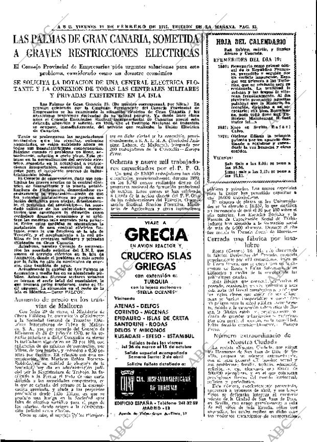 ABC MADRID 19-02-1971 página 33