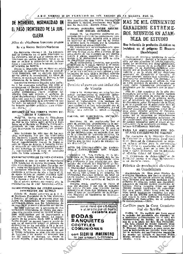 ABC MADRID 19-02-1971 página 36