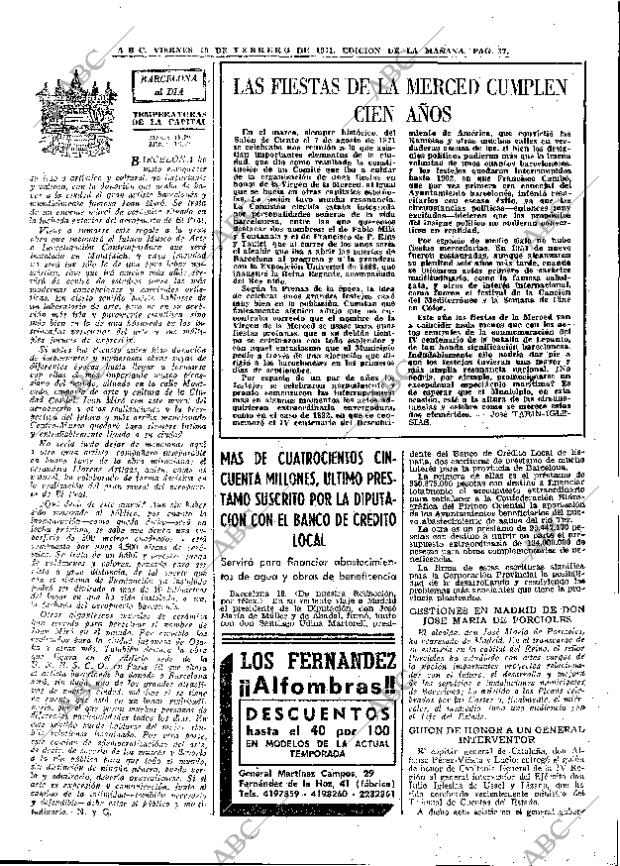 ABC MADRID 19-02-1971 página 37