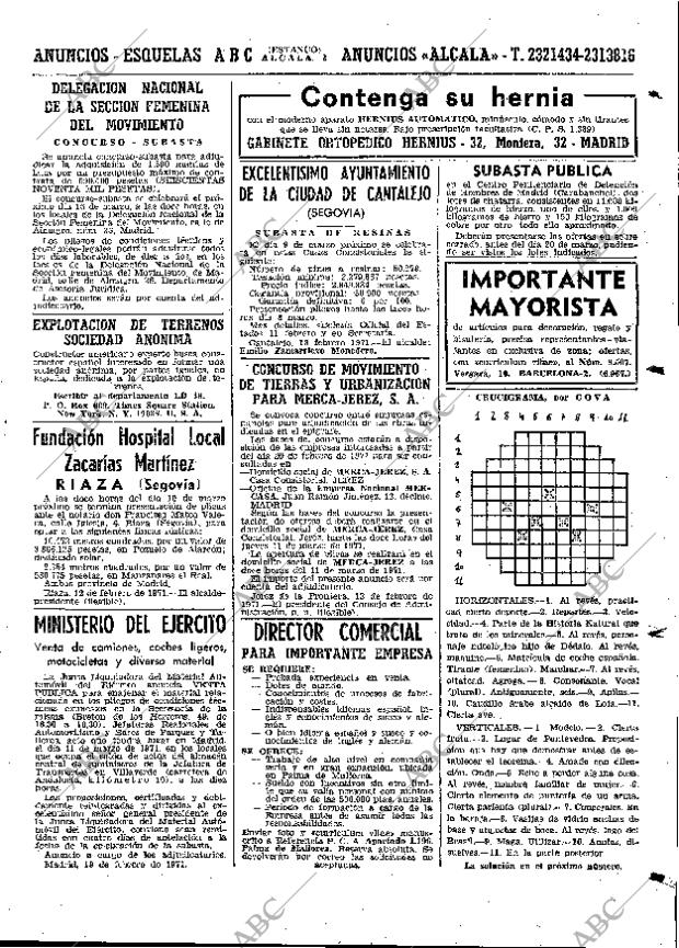 ABC MADRID 19-02-1971 página 93