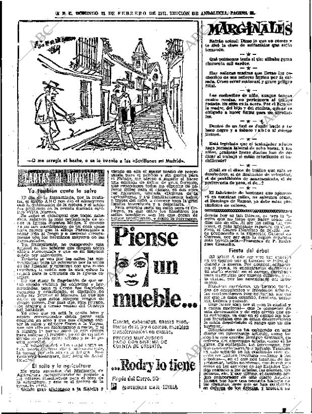 ABC SEVILLA 21-02-1971 página 31