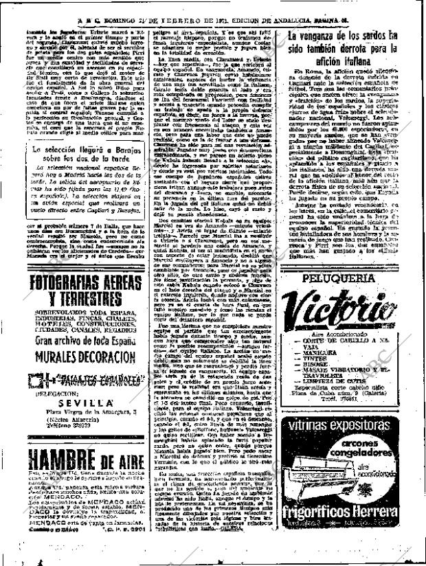 ABC SEVILLA 21-02-1971 página 46