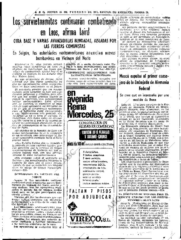 ABC SEVILLA 25-02-1971 página 21