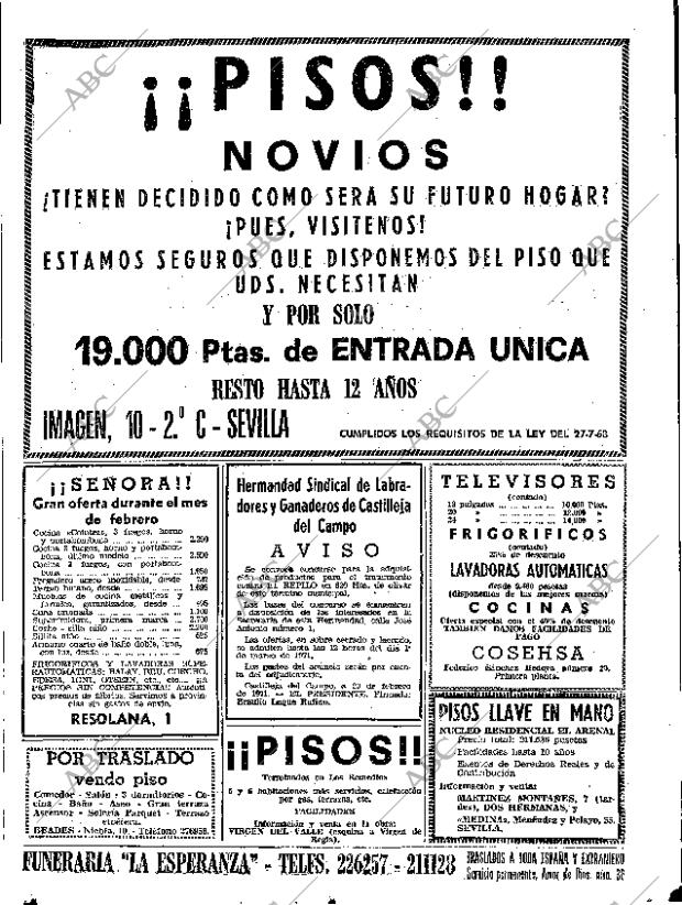 ABC SEVILLA 25-02-1971 página 57