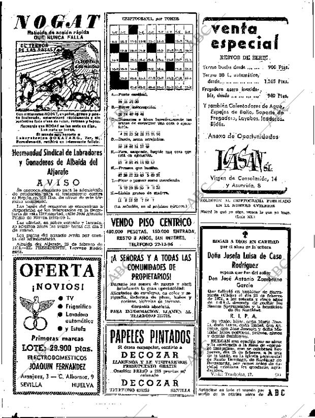 ABC SEVILLA 25-02-1971 página 61