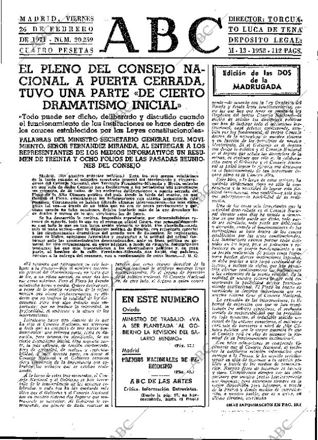 ABC MADRID 26-02-1971 página 17