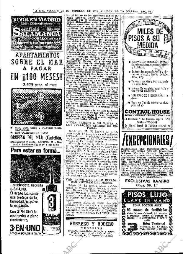 ABC MADRID 26-02-1971 página 26