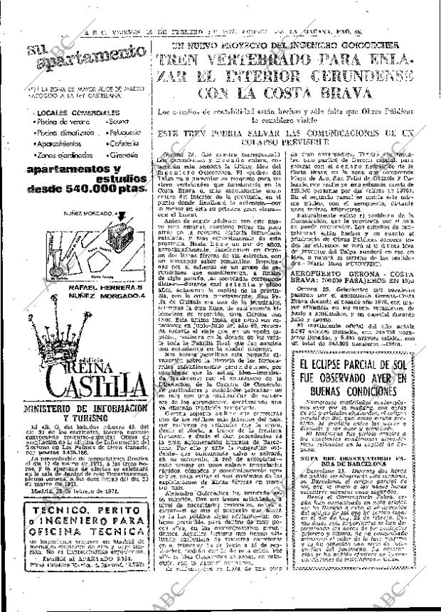 ABC MADRID 26-02-1971 página 36