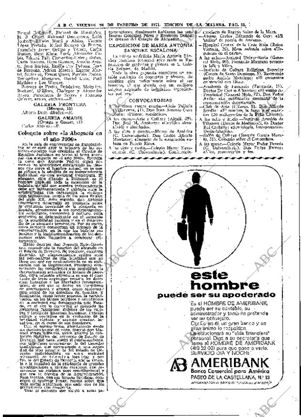 ABC MADRID 26-02-1971 página 51